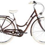 Pilsētas velosipēds Kenzel Nostalgic Classic ar groziņu (28"/3 ātr.) brūns